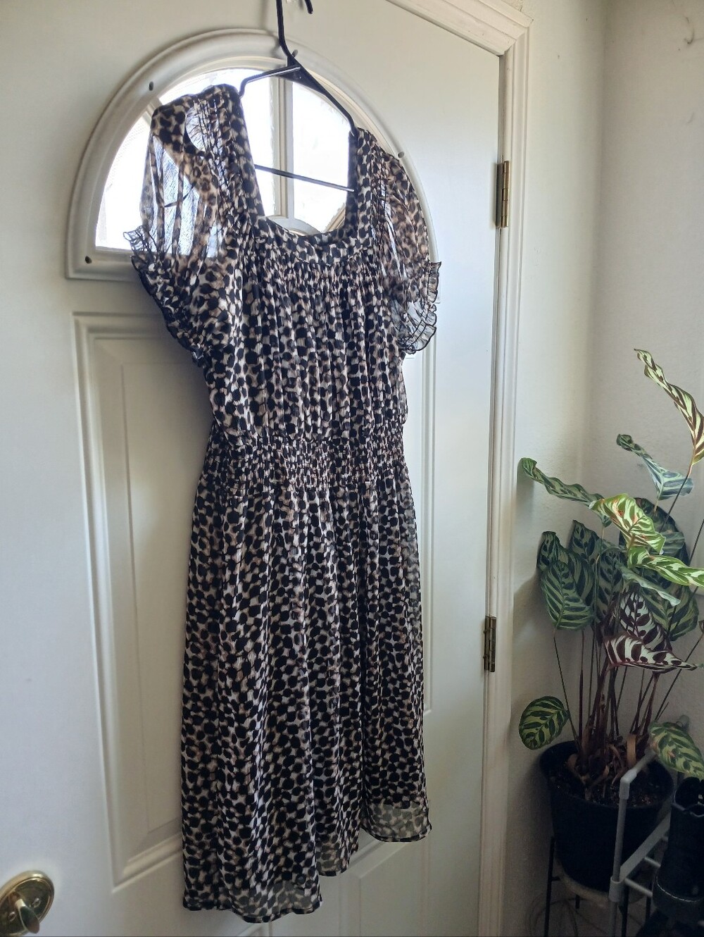 Puff Sleeve Dress Size Lg
